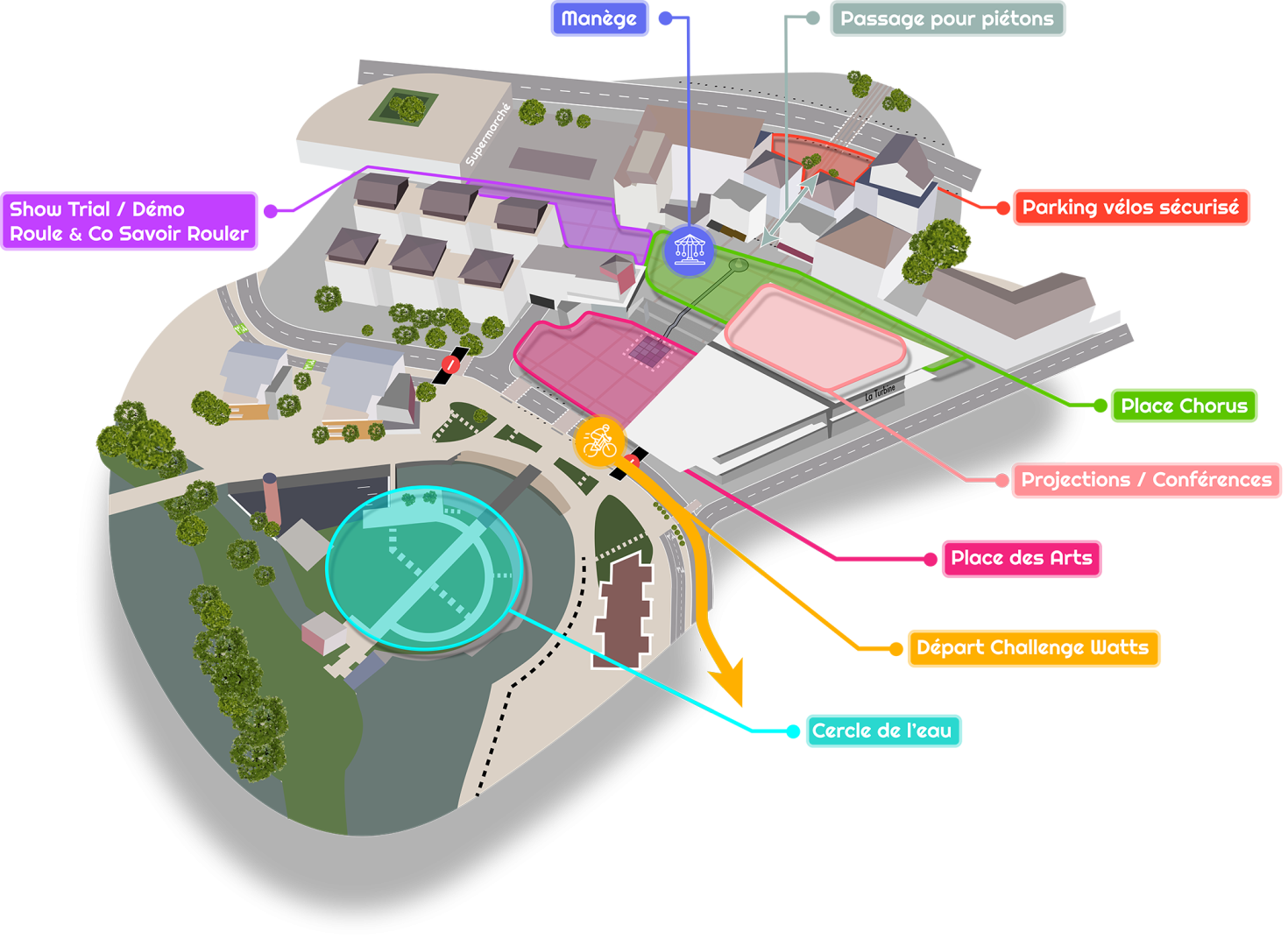 plan du festival